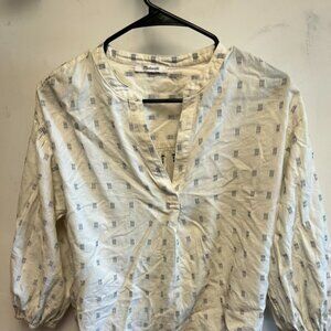 Madewell  Peasant Top